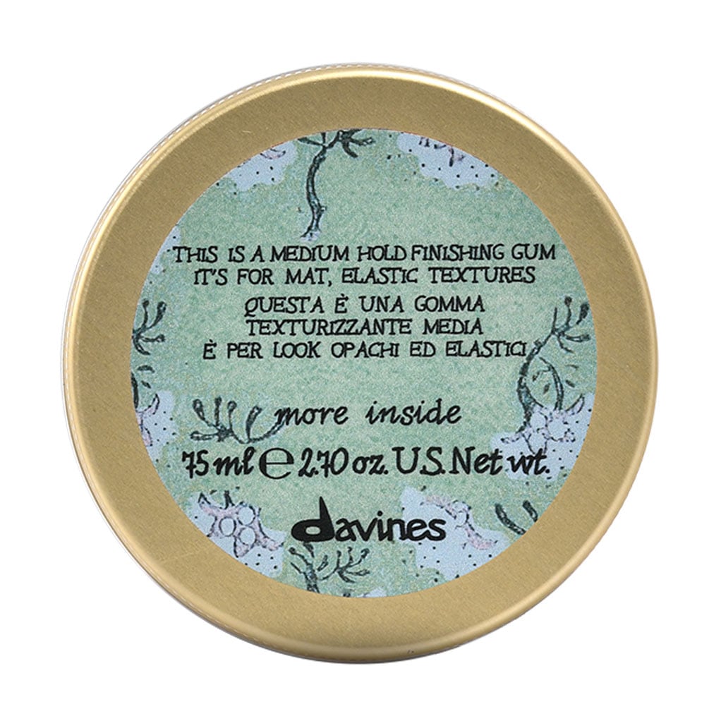 Еластик-гель Davines More Inside Medium Hold Finishing Gum середньої фіксації, для матового ефекту, 75 мл