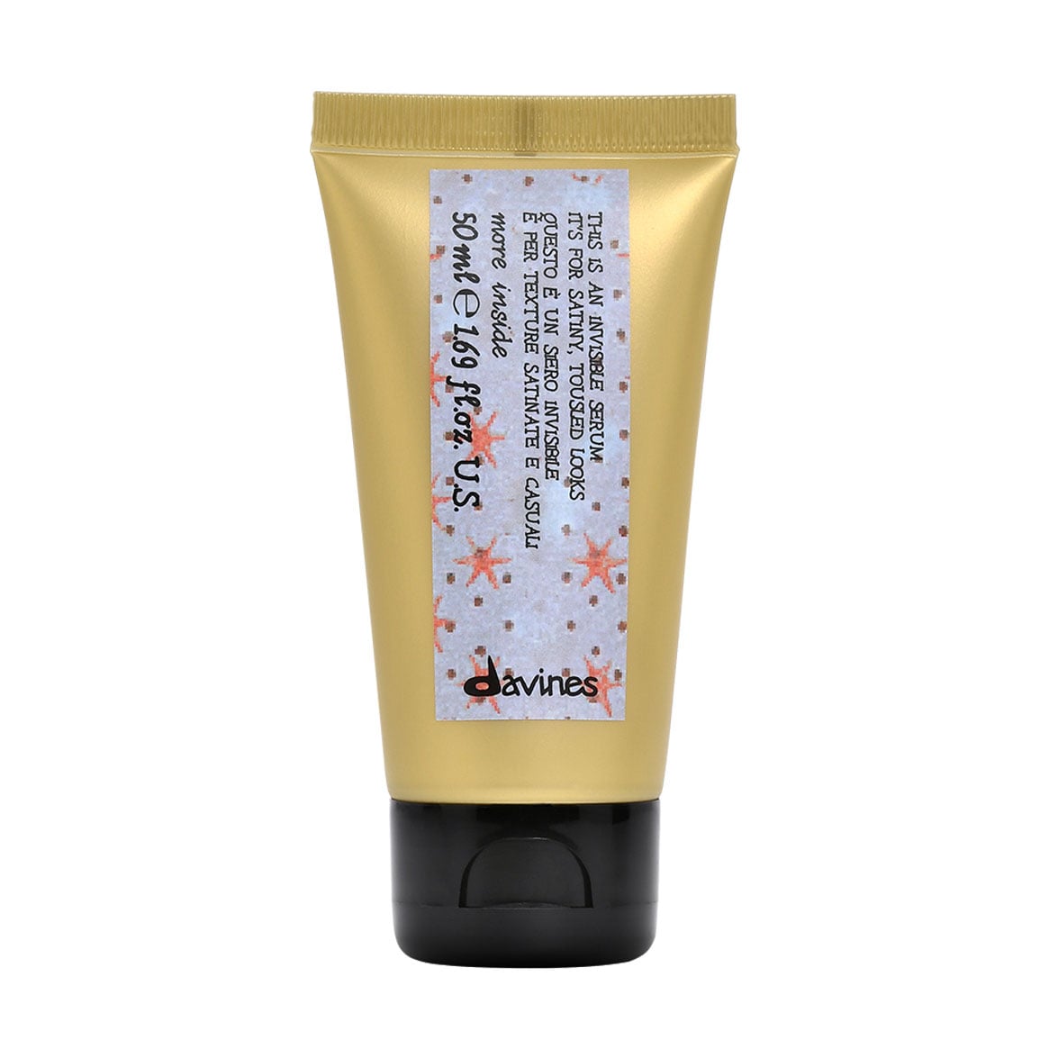 Невидима сироватка Davines More Inside Invisible Serum для створення ефекту шовковистості волосся, 50 мл